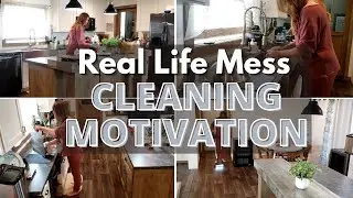 REAL LIFE MESS CLEAN WITH ME/ NEW CLEANING MOTIVATION 2021/