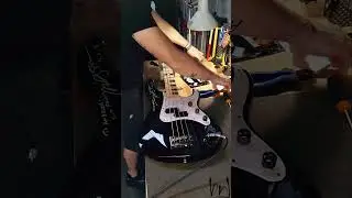 Final setup on this awesome Yamaha Attitude Billy Sheehan #bass #bassguitar #bnjguitars