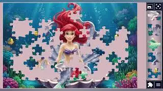 Ariel's Oceanic Shell Throne🌊🧜‍♀️🐚🪸🐠🌈✨️🪄//jigsaw puzzles🧩//jigsaw puzzles journey🧩//puzzlesArt🧩🧩//