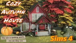 Sims 4 | Cozy Autumn House 🍂 | NO CC 🎃🍁