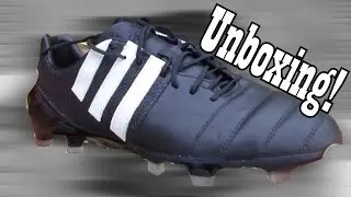 BRAND NEW Adidas K-LEATHER Nitrocharge 1.0 Unboxing - Limited Edition Boots Winter 2014 - DJMoore98