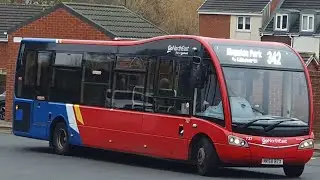 KICKDOWN ENABLED: 727/NK68 BZX Go North East Optare Solo SR On The 342