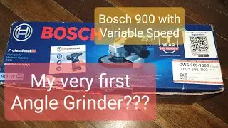 Bosch gws 900 100s angle grinder with variable speed