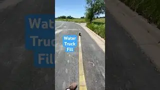Water truck fill #satisfying #pool #water #truck