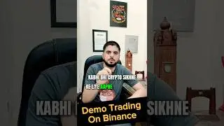 How To Use Binance Demo Account? #binancedemoaccount #binancedemotrading