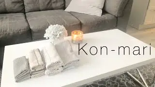 Kon-Mari Dish Towel Organization | The Simple Chic Life