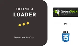 Animating Loader with Greensock and CSS