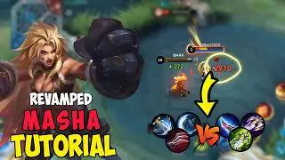🎯Revamped MASHA Guide 2025! Best Builds, Emblems & Secret Tips
