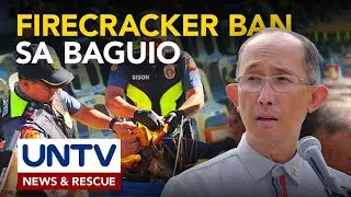 Mayor Magalong, muling iginiit ang firecracker ban sa Baguio; libo-libong ilegal na paputok, sinira
