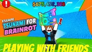 escape tausami for brainrot playing with school friends😂|| collab with franbe2015|| funny video 😂😂