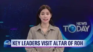 KEY LEADERS VISIT ALTAR OF ROH (News Today) l KBS WORLD TV 211028