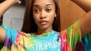 Straightening & Trimming My Natural Hair | Bri Hall