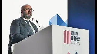 Inaugurazione Centro Congressi di Padova: intervento del presidente della Provincia Fabio Bui