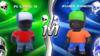 @PGGAMING56-x4k VS @Gamer_Badmosh027 🔥who will win??| Like and subscribe 😉 #stumbleguys 