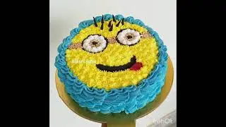 Fresh Baked Eggless Customize Fusion Flavor Chocolate Minions Cake