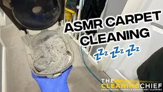 ASMR Carpet Cleaning To HELP YOU SLEEP | Vacuuming Heaven !! #thecleaningchief #carpetcleaning