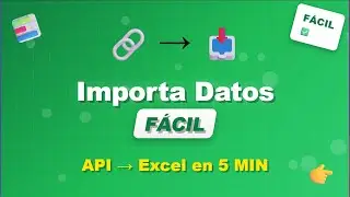Importa datos de una API a Excel F&Aacute;CIL (Usuarios de ejemplo)