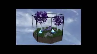 Alien pet in a cage