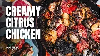 One Skillet Creamy Citrus Chicken | Easy Weeknight Dinner