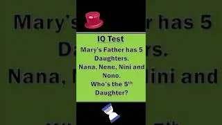 IQ Test # shorts # trading # puzzle # games