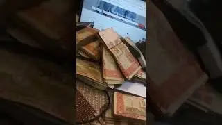 Currency notes from Pakistan Cash fun video