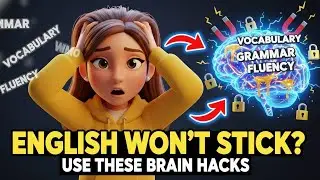 15 Brain Hacks That Make English Stick | Learn English Faster with Neuroscience