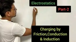 Class 12 Physics chapter 1 | Electric charge and field part 2 | methods of charging | Electrostatics