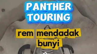 Rem mendadak bunyi Jedug. GANTI BUSHING SAYAP Panther Touring! 