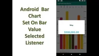 Android MP PhilJay Bar Chart Click Listener
