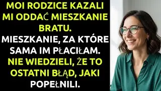 Moi rodzice ODDALI moje mieszkanie bratu — i wtedy ZROZUMIAŁAM, że muszę zniknąć.