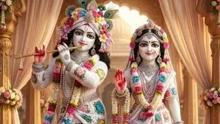 राधे राधे श्याम पुकारूँ 💙 | Radha Krishna Prem Bhajan | Dil Chhoo Jaane Wala Status 2025