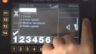 N&oslash;dkald - GSM-R
