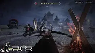 Chivalry 2: Siege Crossbow Gameplay (No Commentary) | PS5 4K 60FPS Ultra HD