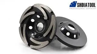 A515-2 Sintered Turbo Diamond Cup Grinding Wheel Plate for Remove Epoxy Coating Painting Concrete