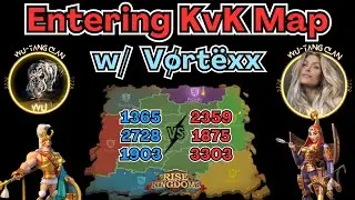 2728 Entering KvK Map | Crystal Tech Push & Chill | Rise of Kingdoms Live | w/ Vortëxx
