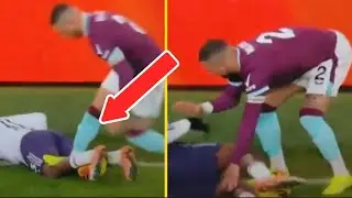 How Did VAR Miss This?! Kyle Walker&rsquo;s Horrible Stamp on Dorgu
