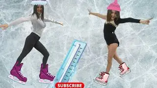 Tina i Valentina na klizanjuuuuu ❄️