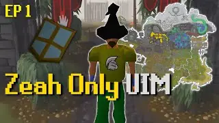 I Locked My New Ironman to Zeah (UIM #1) - New to OSRS