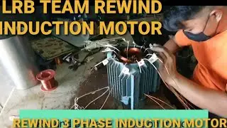 REWIND 3 PHASE INDUCTION MOTOR 034