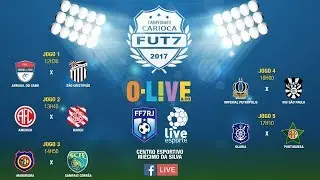 AO VIVO - 1&ordf; Rodada - Carioca Fut7