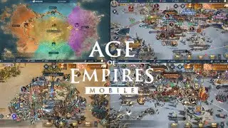 DESOLATE DESERT WAR THE BIG FOUR GREAT KINGDOMS IN BETA (K1,K2,K4,K8) | AGE OF EMPIRES MOBILE