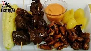 La mejor parrilla peruana CHONCHOL&Iacute; Y MOLLEJITAS con su anticucho