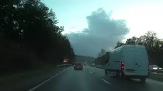 Driving On The A38 From M5 Motorway Junction 31 Exeter To Plymouth, Devon, England 26th October 2023