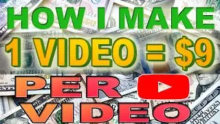 MAKE $9 Per Video (FREE PayPal Money) Make Money Watching Youtube Videos | Make Money Online