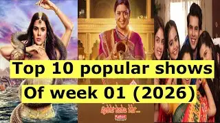 Top 10 popular shows of week 01(2026)! Most popular shows of week 01 