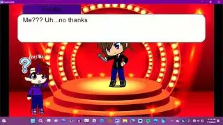 Fredrika made me blush (Fun video) Not real, did not happen.