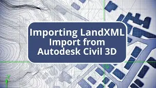 TBC Utility Module - Import from Autodesk Civil 3D