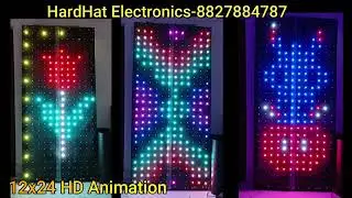 12x24 HD Animation Board.Pixel Led Display Controller. 12x24 Road Side Display.7415463658