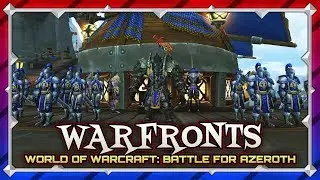 Warfront Gameplay. Alliance Hunter. Battle For Azeroth