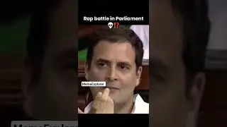Narendra Modi and Rahul Gandhi rap battle🤯🔥 || #parliament #narendramodi #rahulgandhi #rap